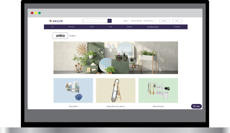 Sezzle main project image